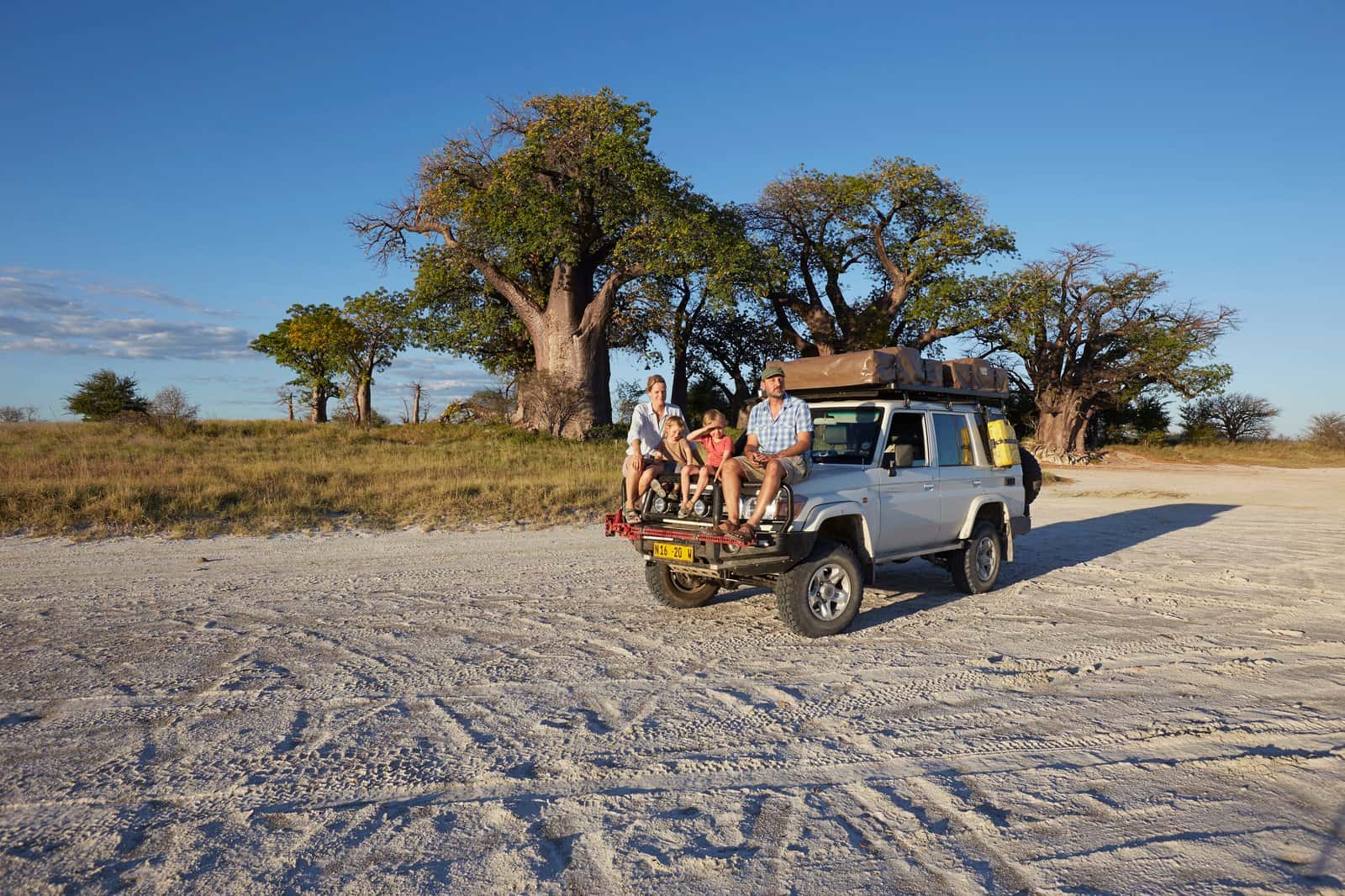 Have a 4*4 off road adventure in Botswana