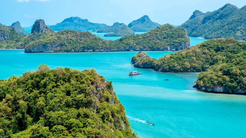 Angthong National Marine Park in Thailand
