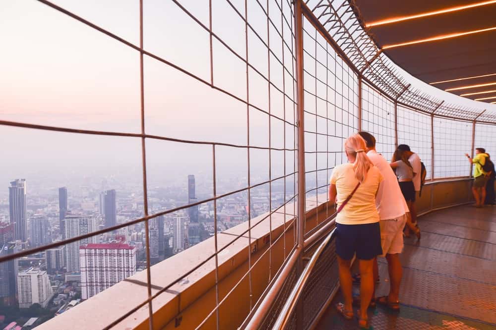 Baiyoke Sky Observatory in Thailand