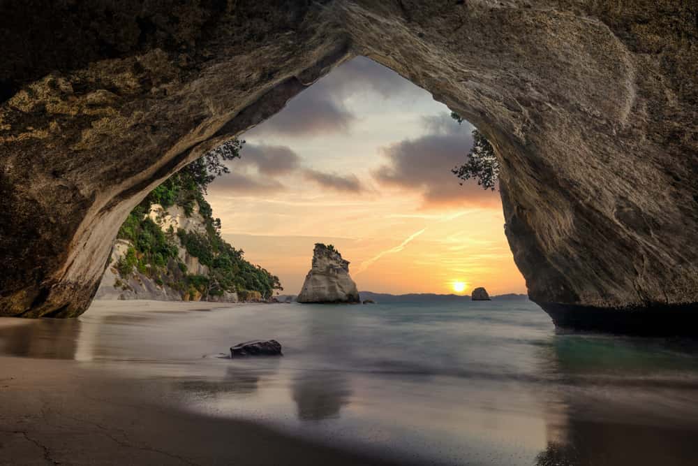 Cathedral Cove in Australia - New Zealand