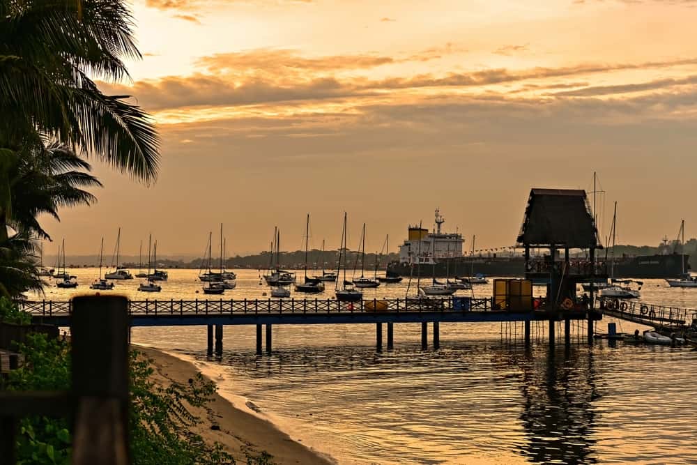 Changi Beach in Singapore