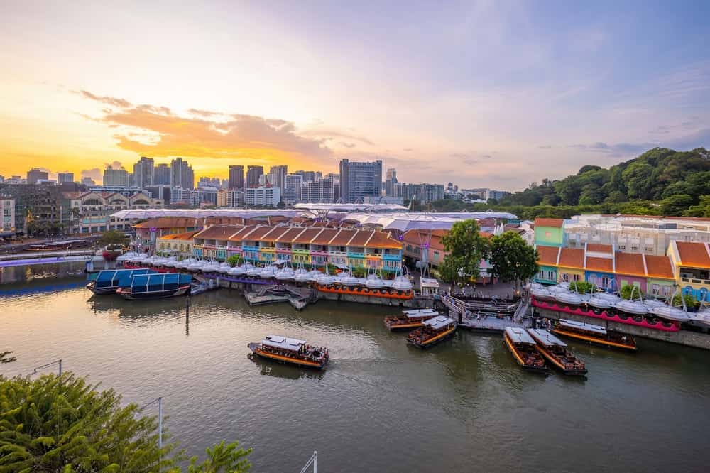 Clarke Quay in Singapore