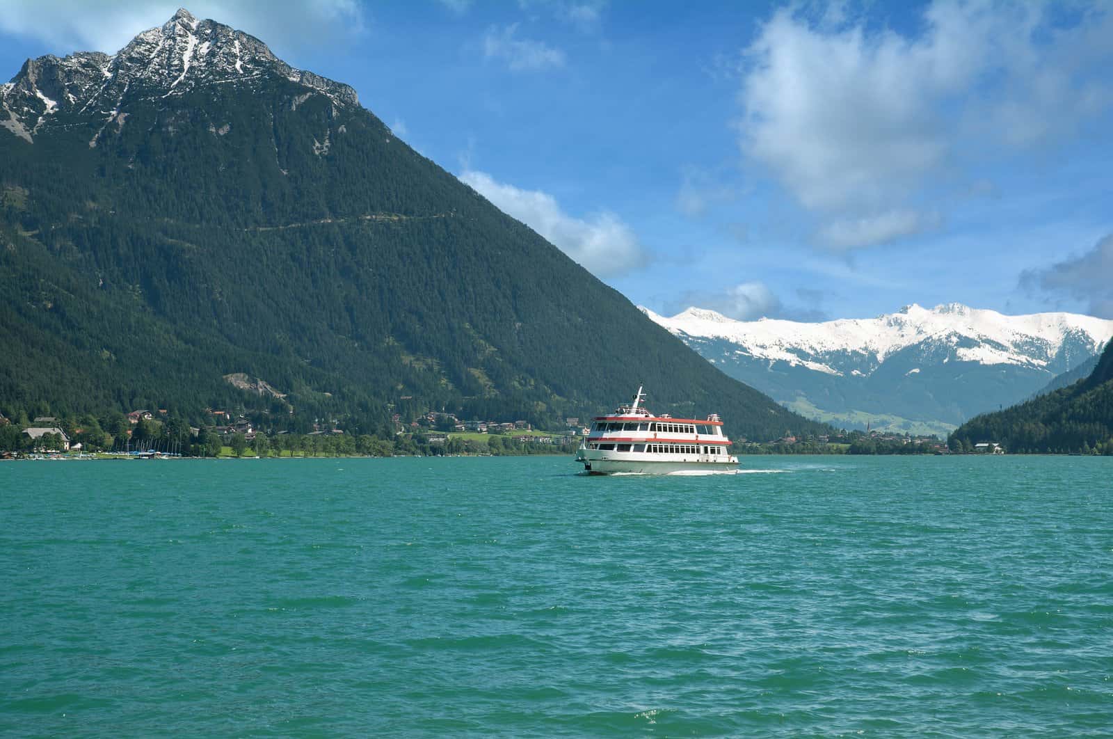 Cruising on Lake Brienz in Austria Switzerland