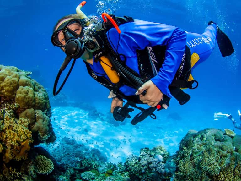 Dive into the Great Barrier Reef in Australia
