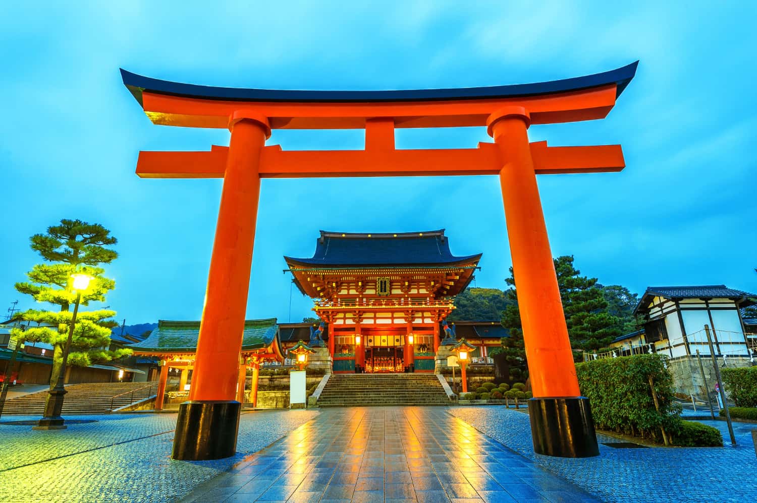 Fushimi Inari Taisha Shrine in Japan