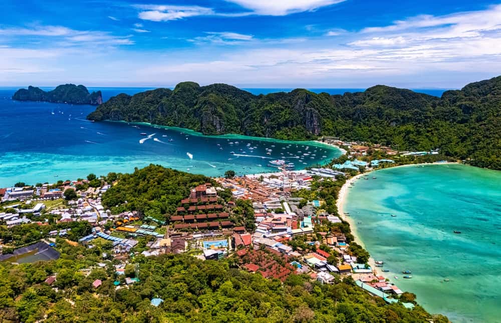 Go Camping in Phi Phi Island in Thailand