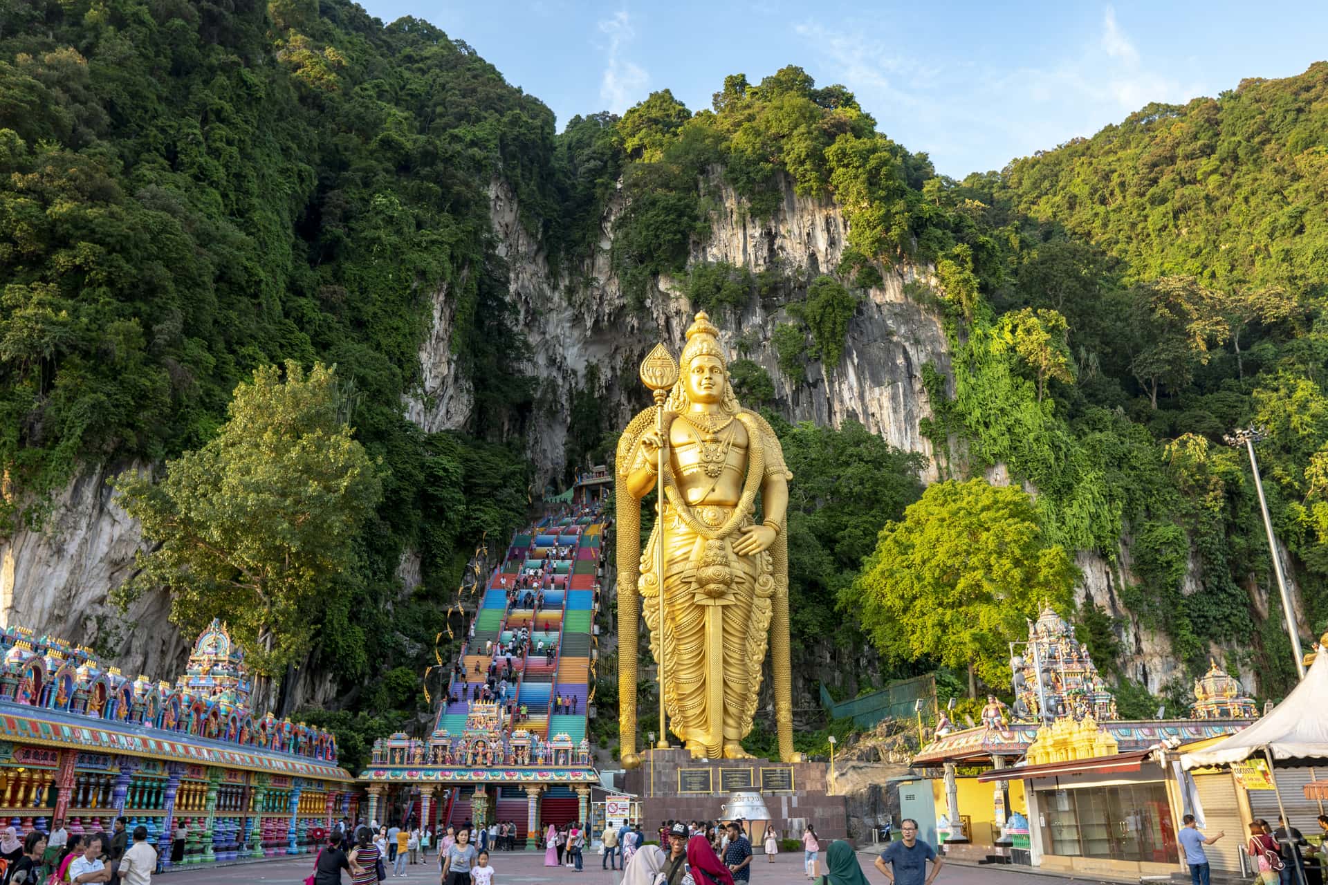 Go Climbing in the Batu Caves in Singapore Malaysia