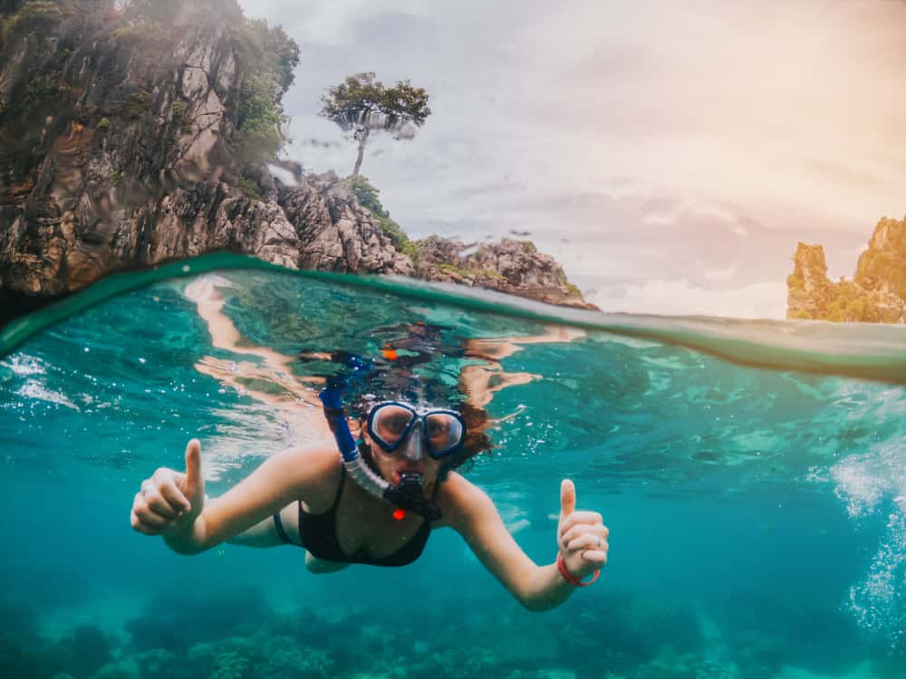 Go snorkeling in Thailand