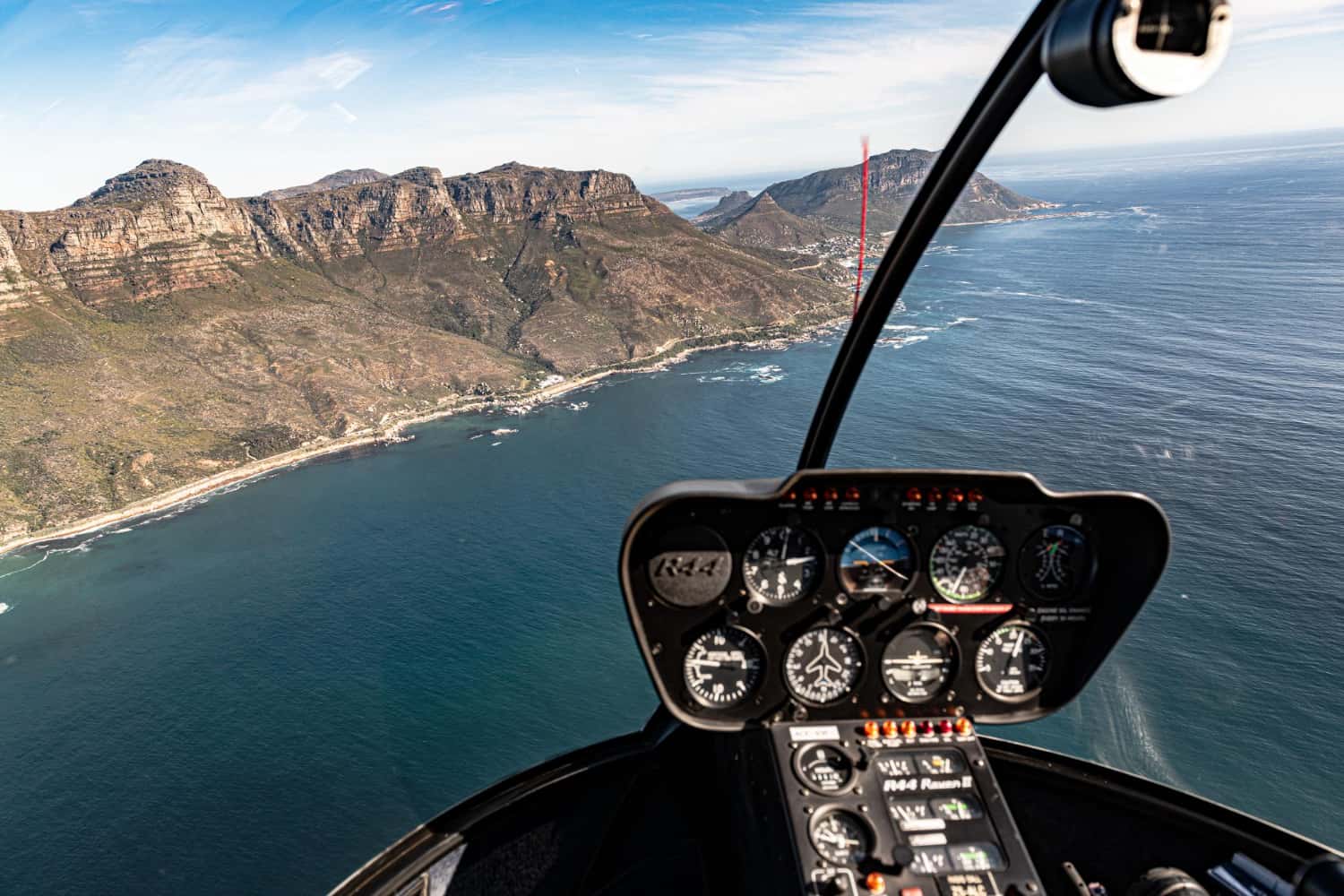 Helicopter Ride in Cape Town in South Africa