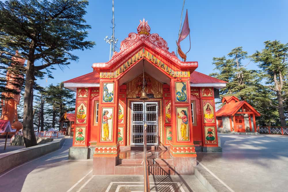 Jakhoo Hill and Temple in Himachal