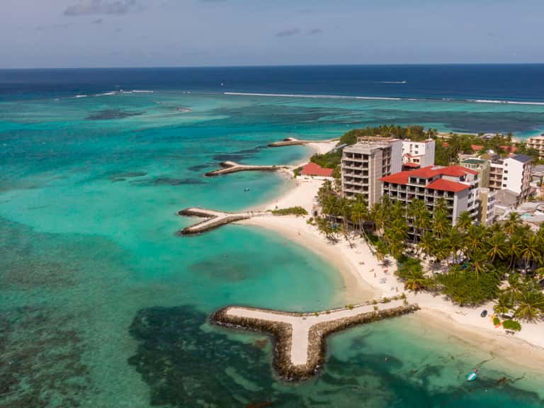 Maafushi Island In Maldives in Maldives