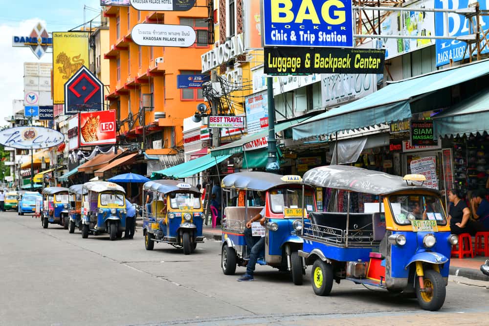 Ride a Tuk Tuk in Thailand