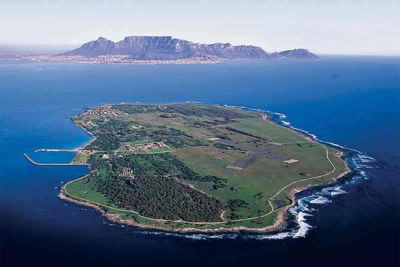 Robben Island in South Africa