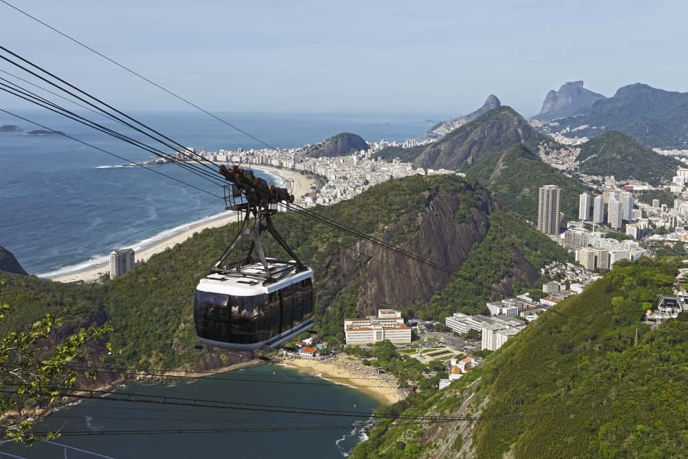 Sugar Loaf Mountain in South America Maharaj Tour