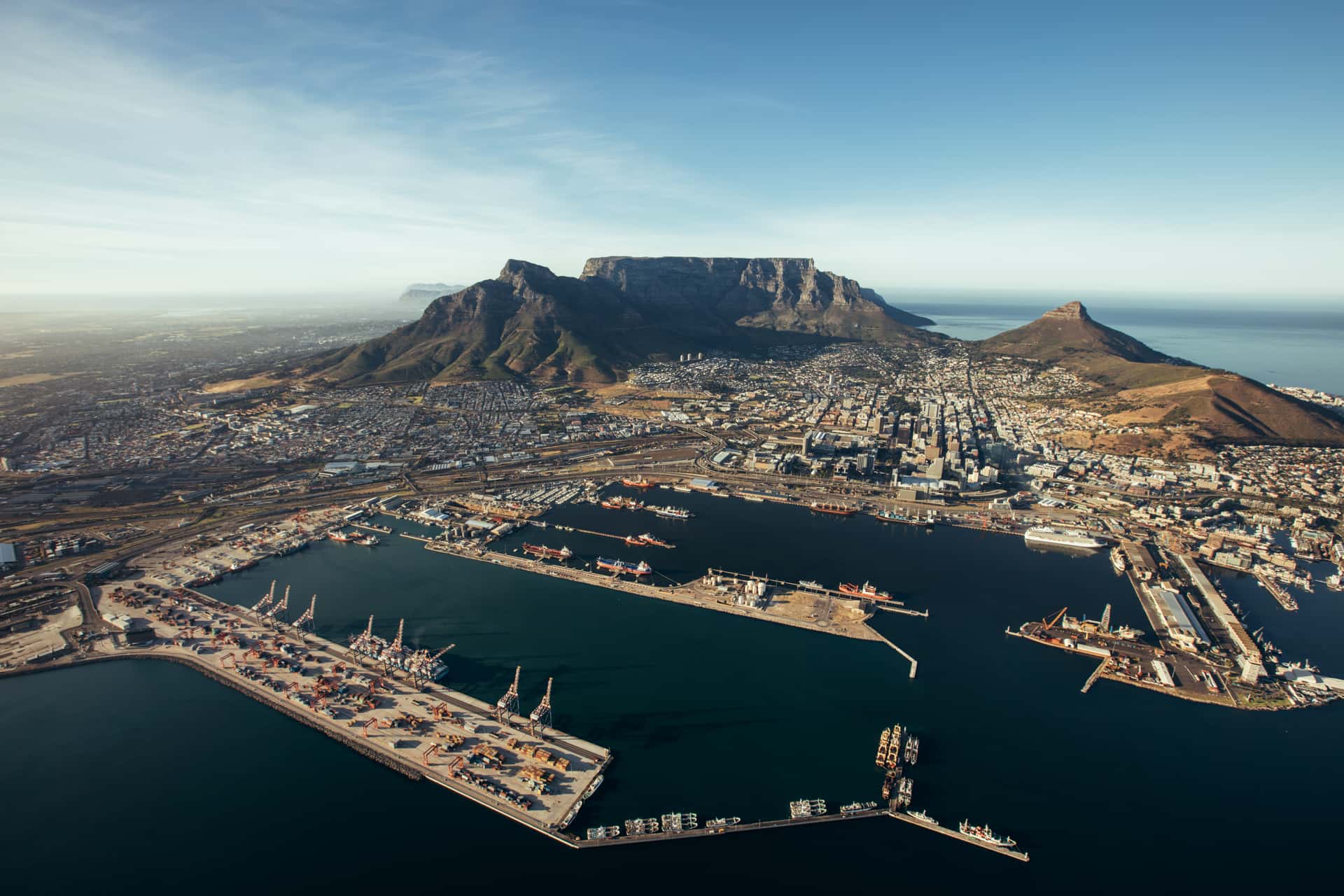 Table Mountain in South Africa