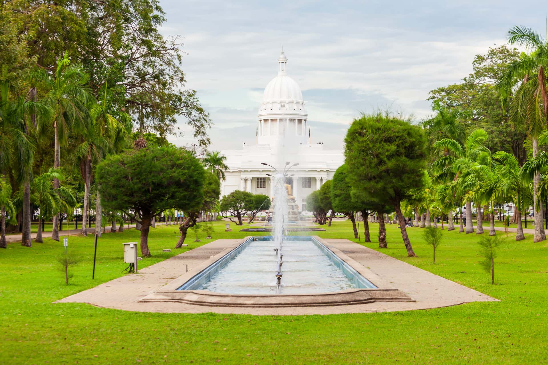 The Victoria Park in Sri Lanka