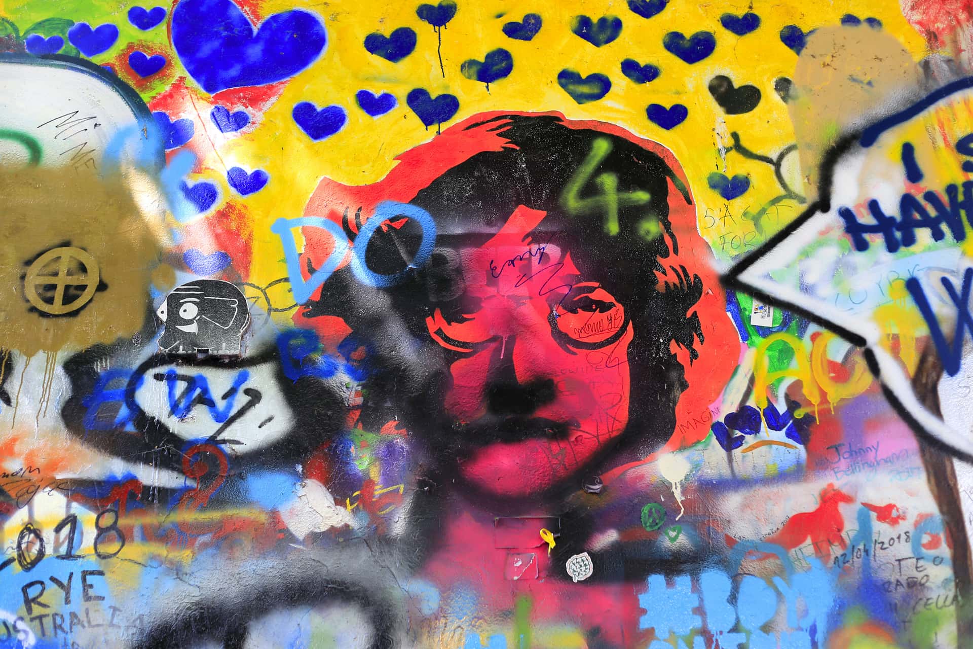 Get a chance to visit the amazing Lennon Wall in Europe Super Seller Packages