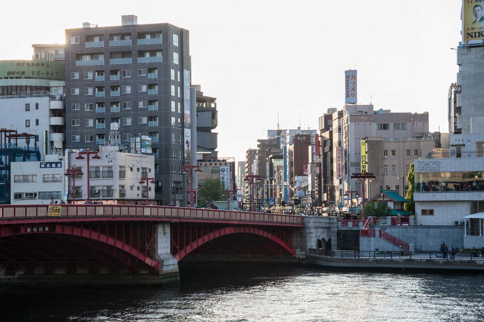 Azumabashi bridge in Japan