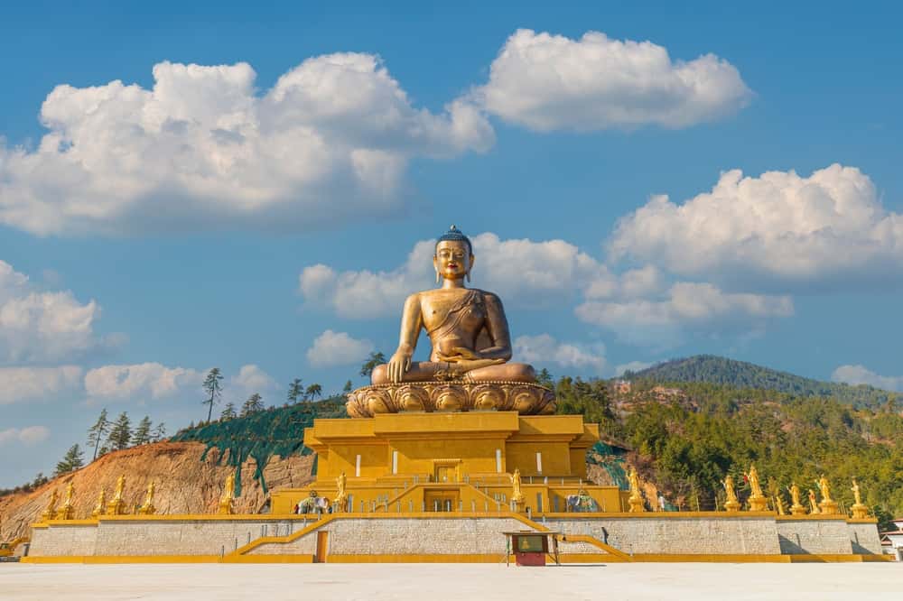 Kuenselphodrang ( Buddha Point ) in Bhutan