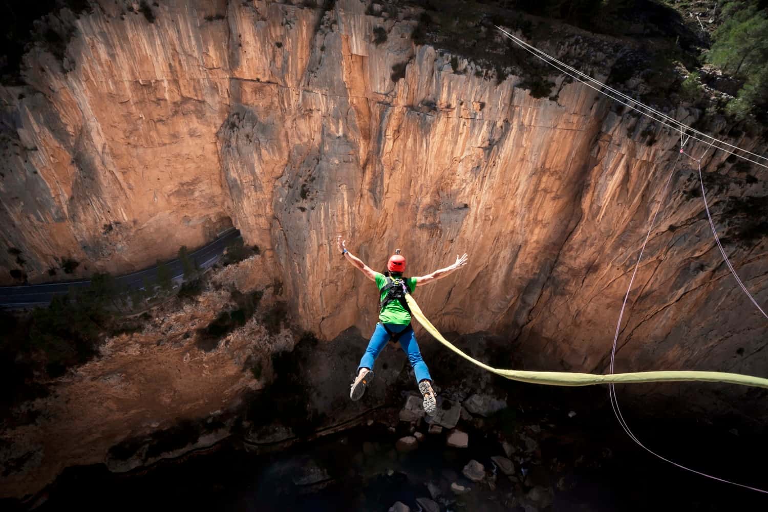 Bungee in Las Vegas in USA - United States