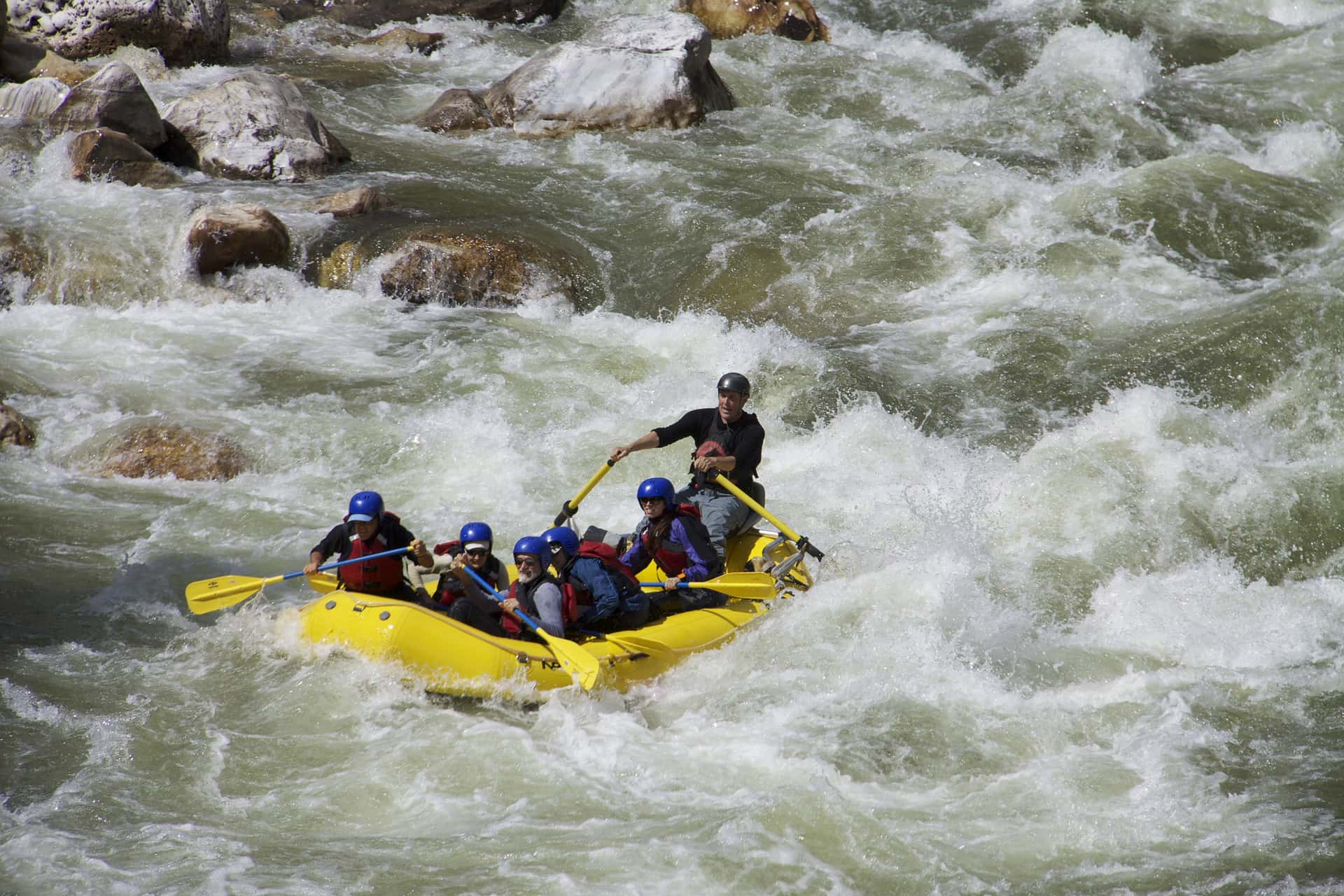 Experience Thrilling Rafting in Bhutan