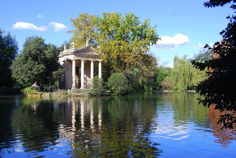 Stroll Around At Villa Borghese in Italy