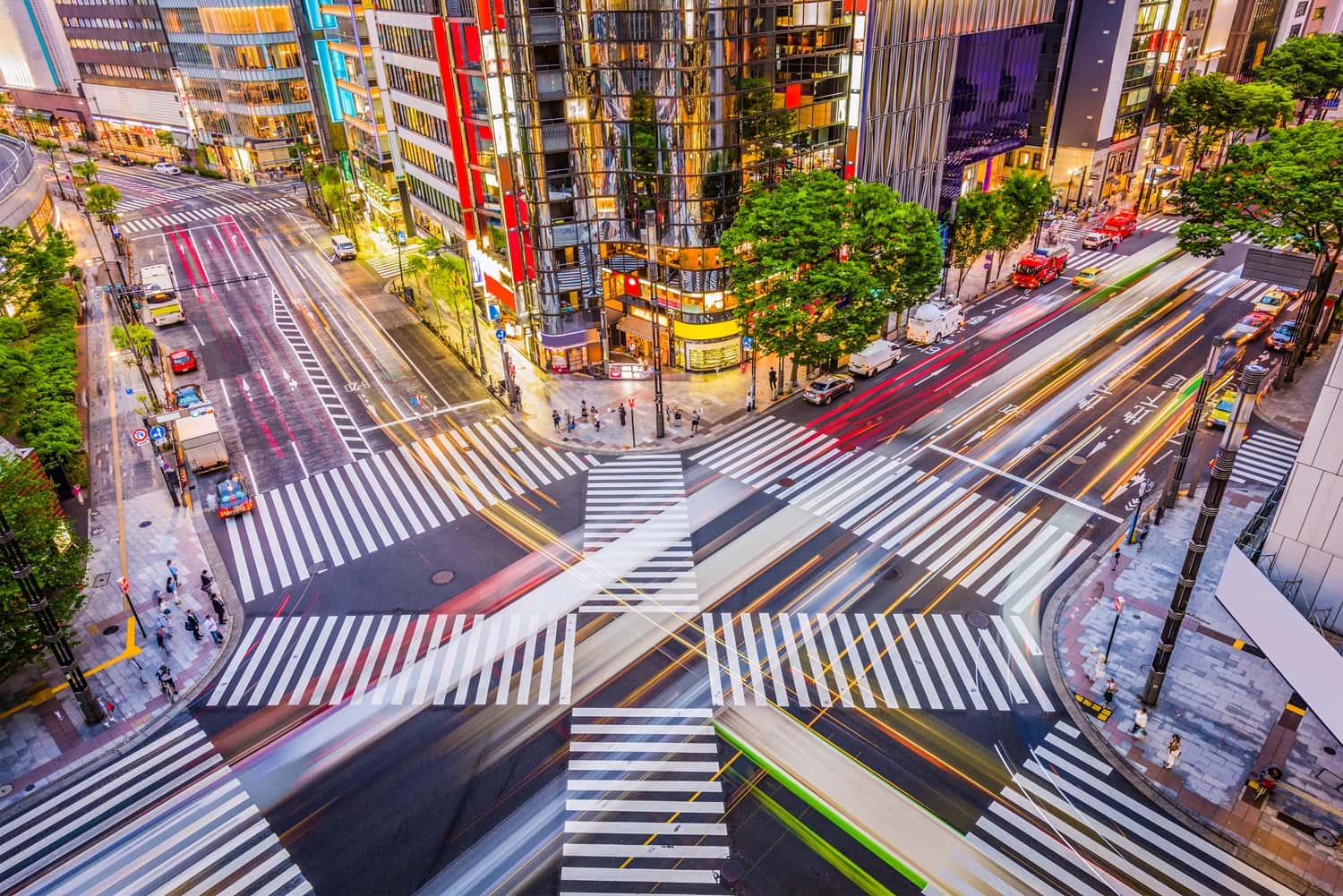 Ginza in Japan