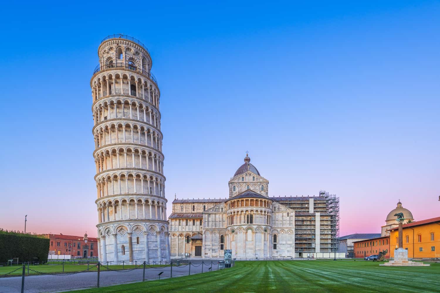 Leaning Tower of Pisa in Italy