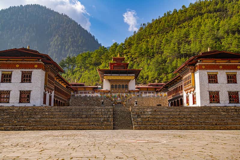 Lhakhang Karpo in Bhutan