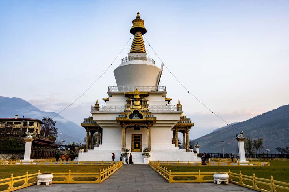 Memorial Chorten in Bhutan