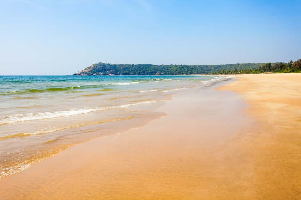 Miramar beach in Goa in Goa