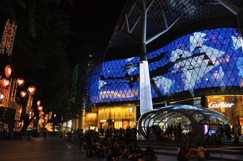Orchard Road in Singapore