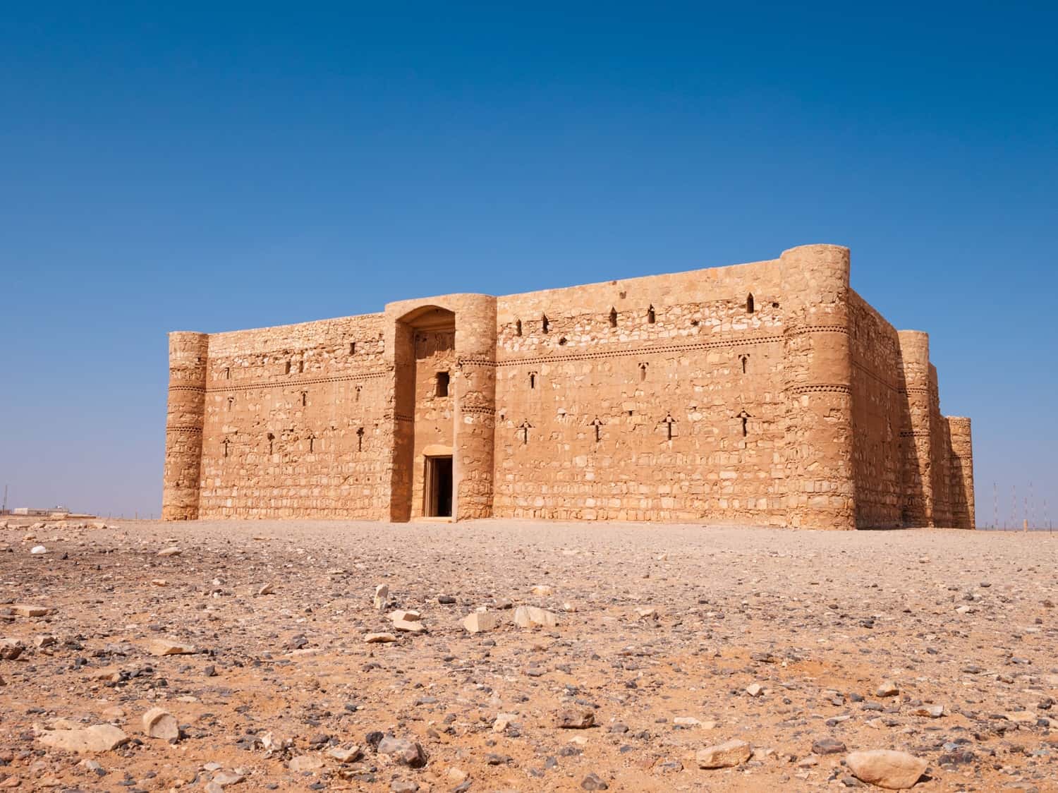 Qasr Al Kharanah in Israel - Jordan