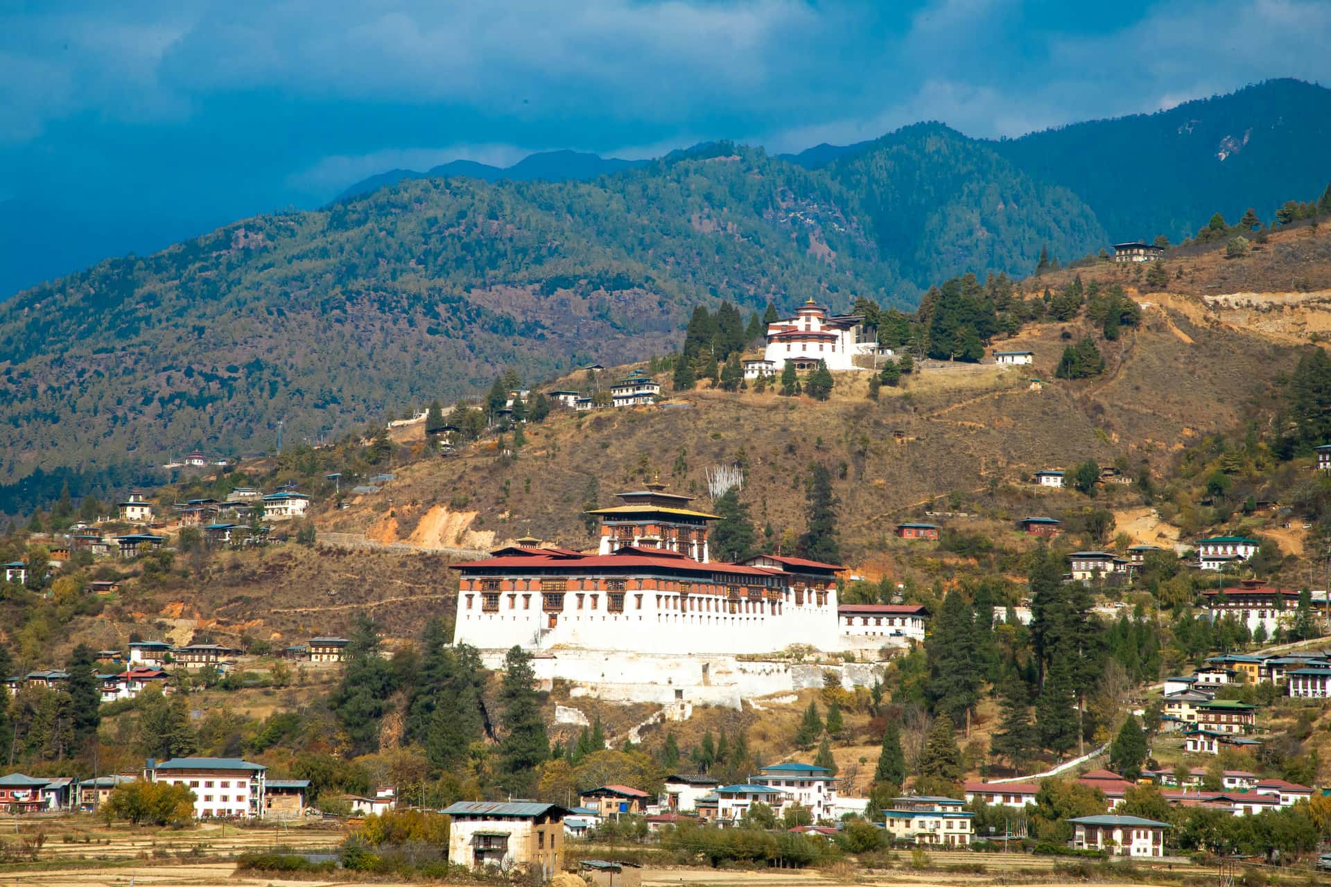 Rinpung Dzong in Bhutan
