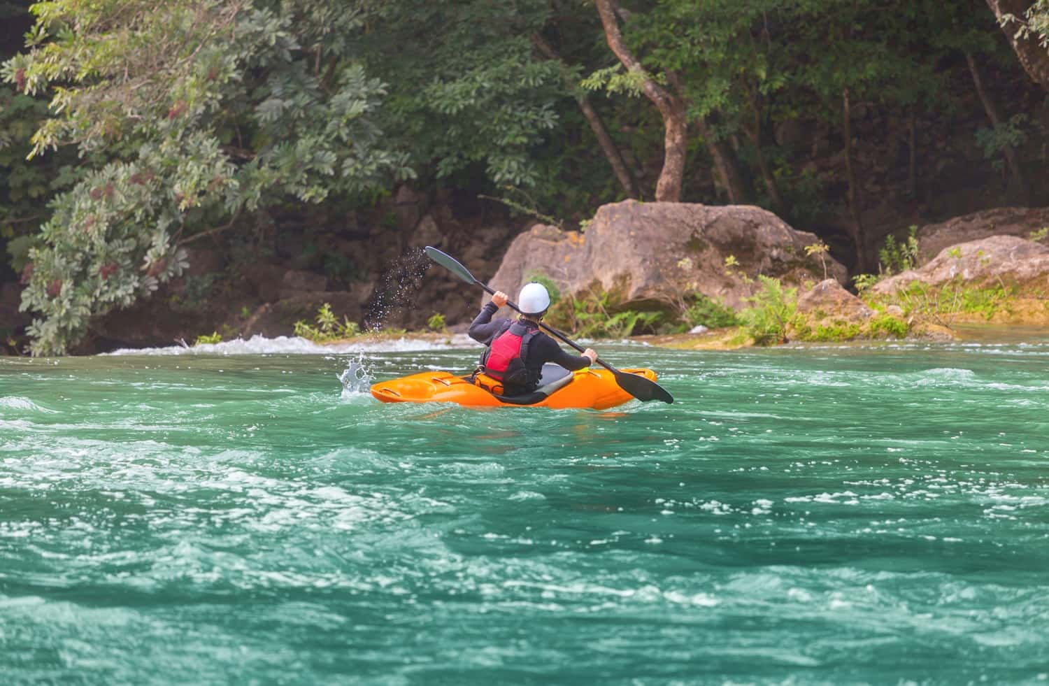 Try Rafting/Kayaking in Bhutan