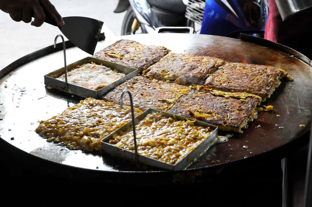Try street food in Mauritius