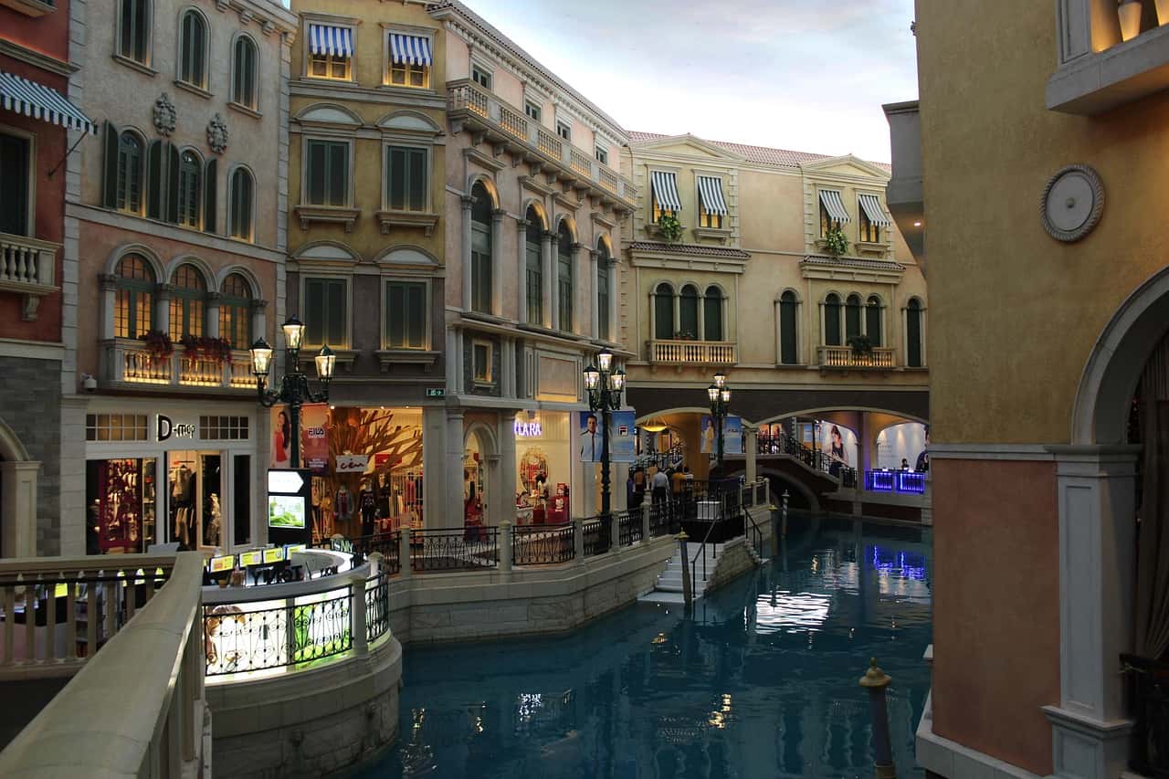 Ride a Gondola at the Venetian Macao in Hong Kong Macau