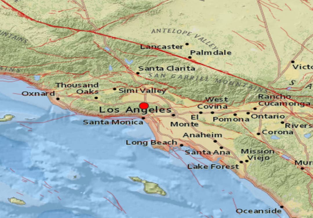 Geography in Los Angeles