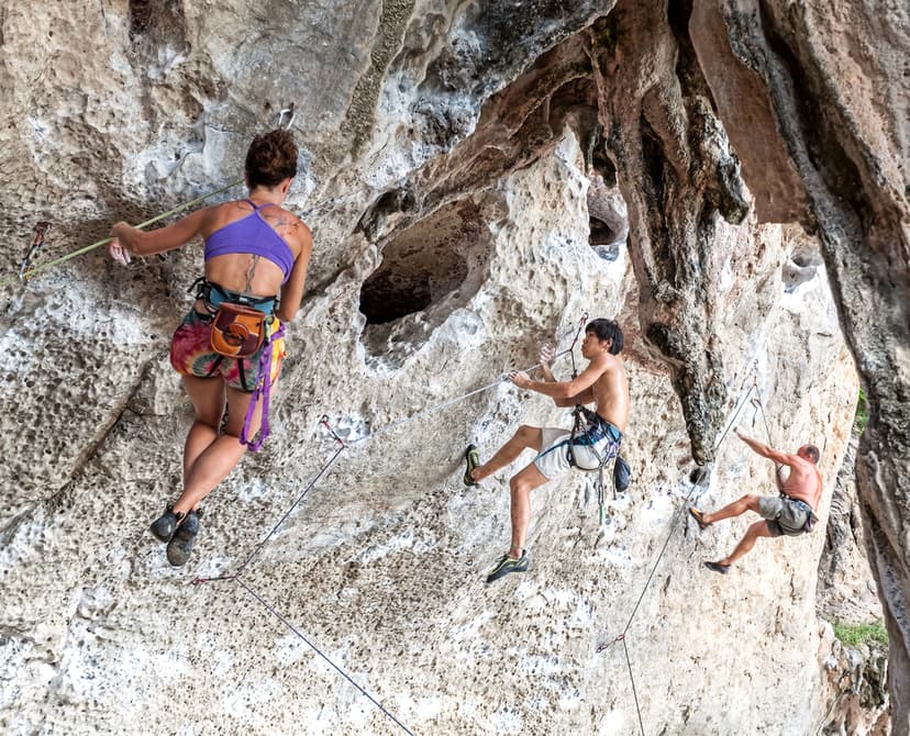 Try Rock Climbing at Railay Beach