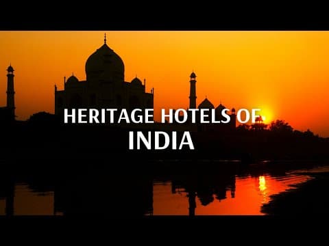 Heritage Hotels In India