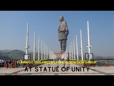 Flamingo Organized Jain Association Group At Statue of Unity