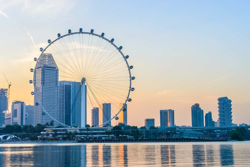 Dine Into Singapore Flyer Dining Capsule in Delight Southeast Tours