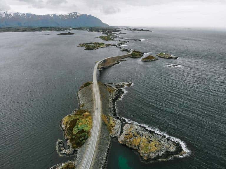 Drive Along The Atlantic Ocean Road in Scandinavia