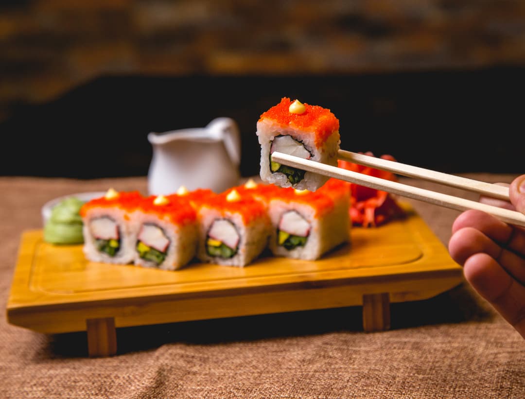 Sample Real California Sushi in ChinaTown