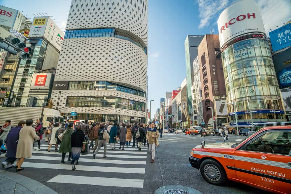 Shop till you literally drop at Ginza in China-Japan Senior Citizen Tours