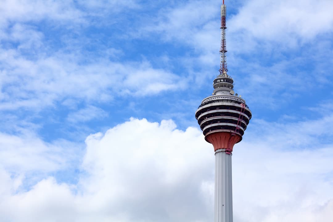 Take in the views at Kuala Lumpur Tower