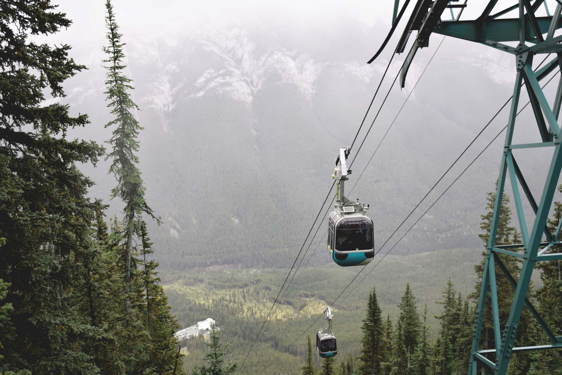 Banff Gondola On Sulphur Mountain in America & Canada Summer 2026 Tours
