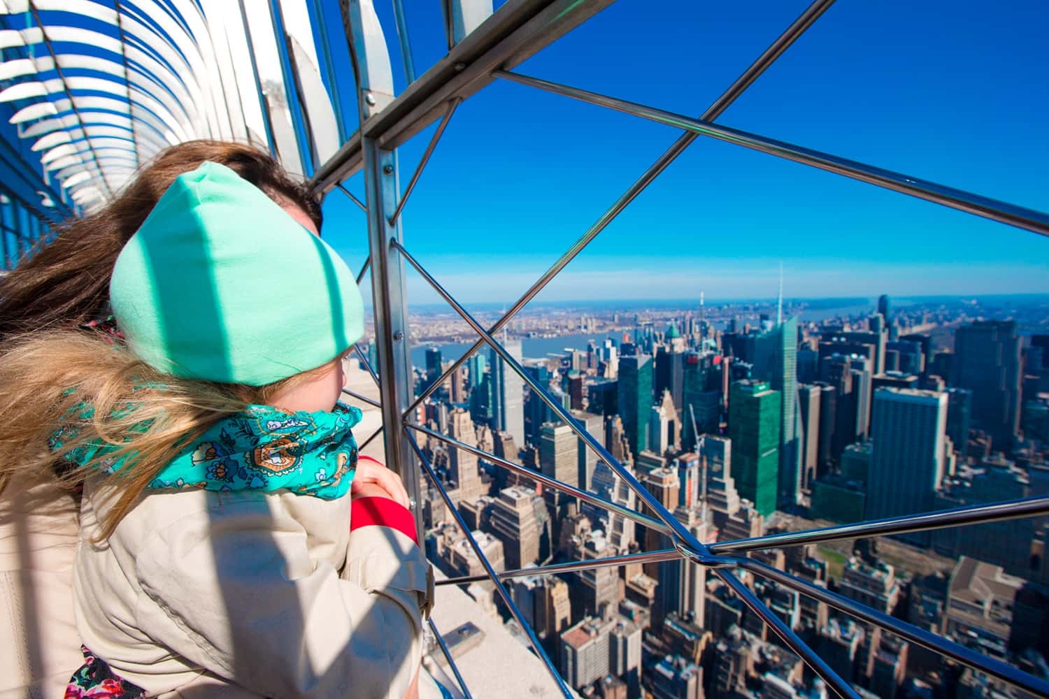 Enjoy views of Manhattan from the Empire State building in America & Canada Summer 2026 Tours