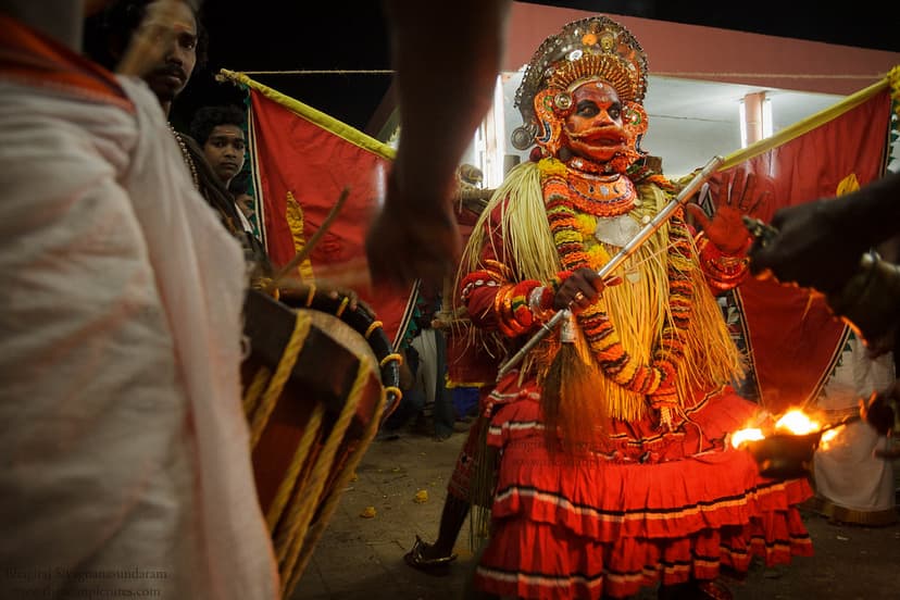 Witness The Vibrant Theyyam Festival